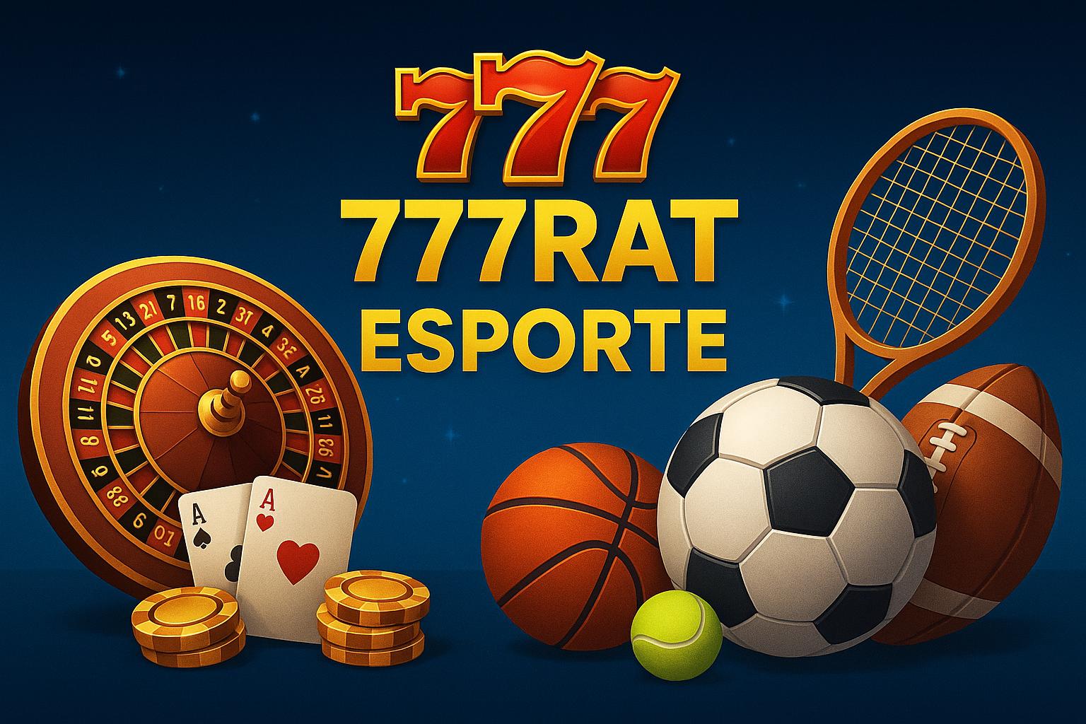 Aposte em apostas esportivas no cassino online 777RAT