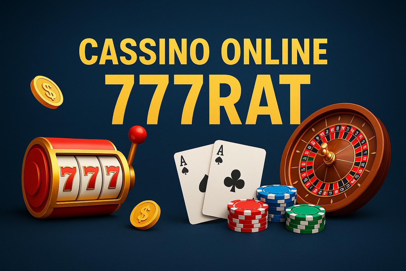 Jogos de cassino online 777RAT