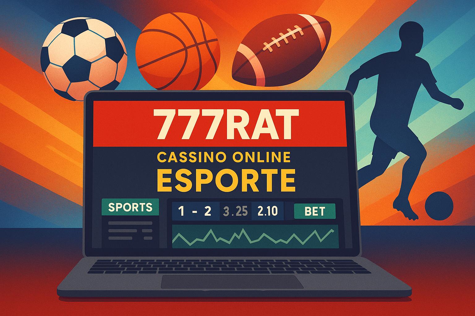 Apostas esportivas no cassino online 777RAT