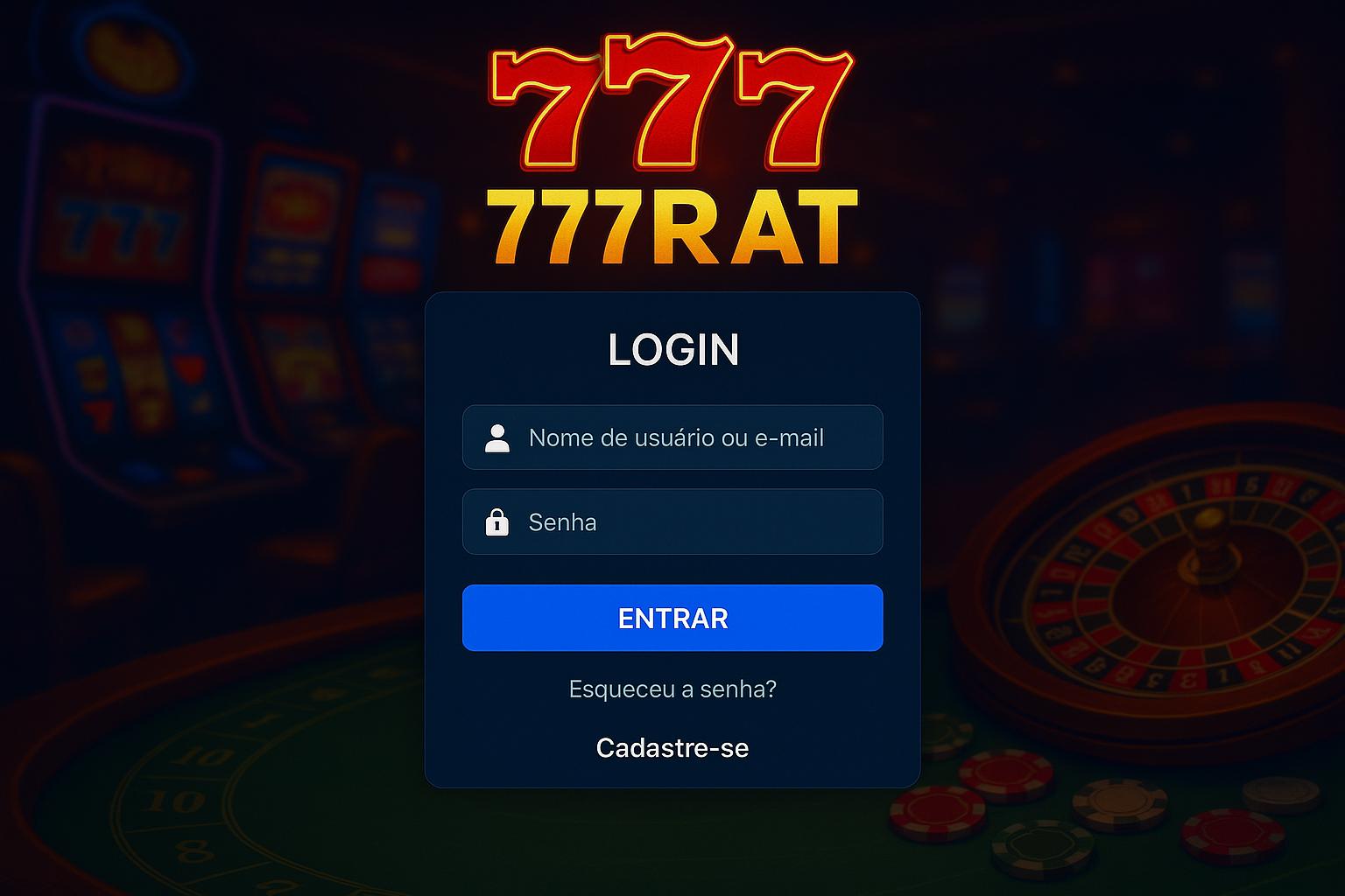 Registro na 777RAT Garante Acesso a uma Vasta Seleção de jogo