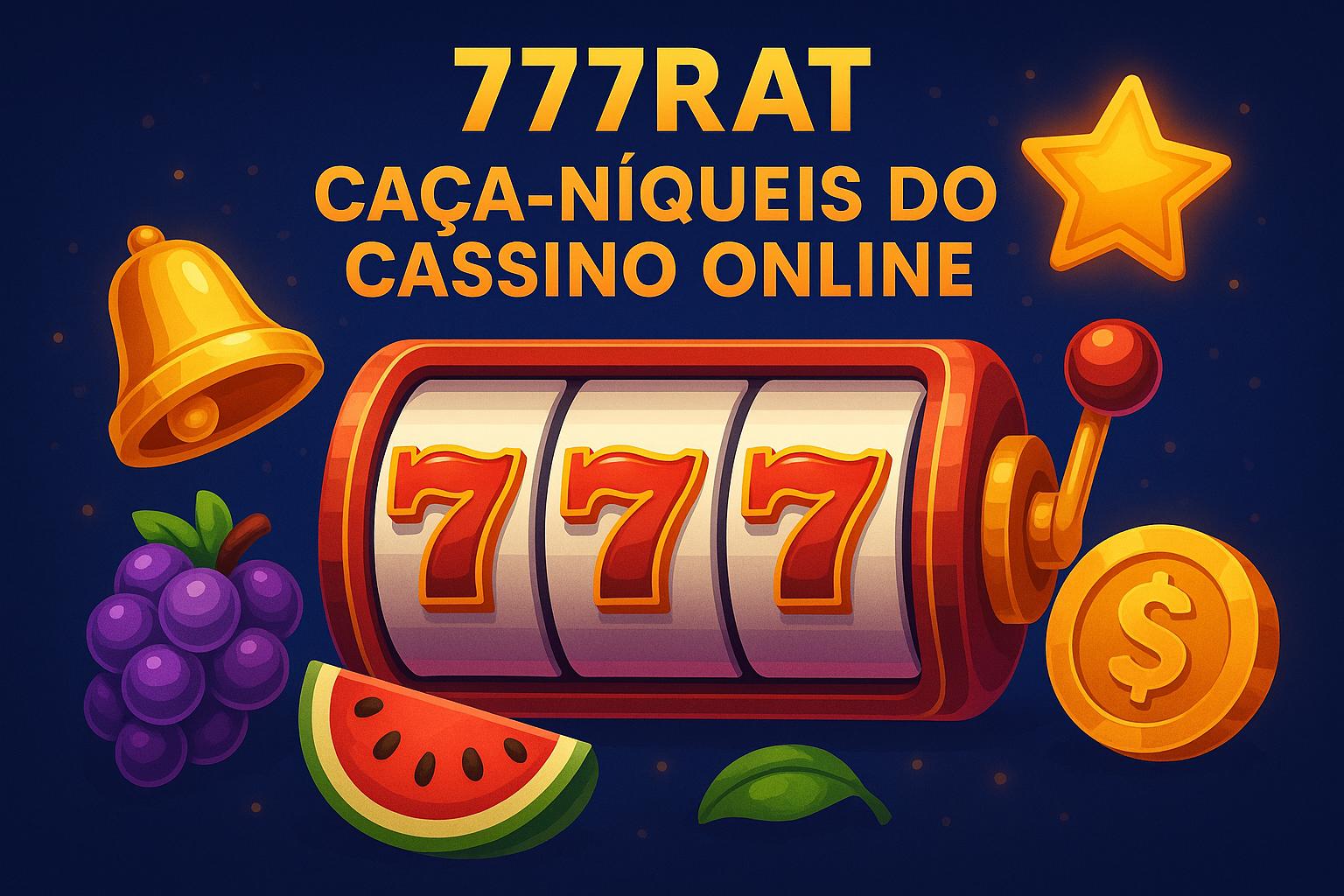 Explore o mundo das slot machines no 777RAT Casino